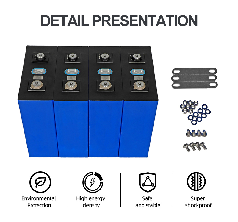 UK Stock Fast Delivery 3.2V Lishen 272Ah 280Ah Lifepo4 Battery Cells Deep Cycles For Home Energy Storage